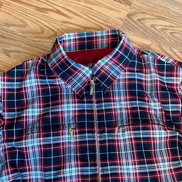 Plaid Jacket, Windbreaker, Catalina, Large - Picture 3 of 6